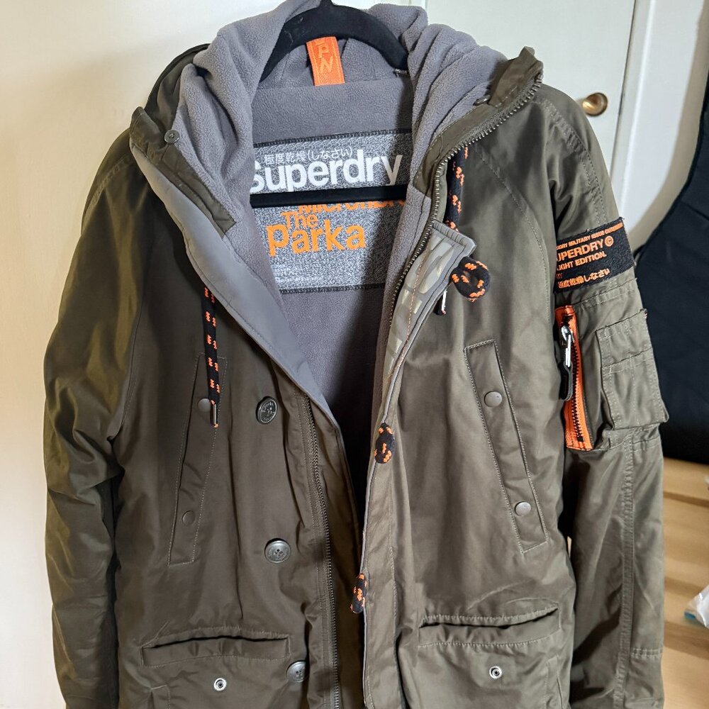 Superdry Parka - L excellent condition!